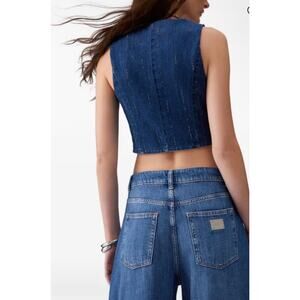 LIU JO | rhinestone waistcoat | Size M